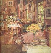 Childe Hassam The Room of Flowers (nn03) Spain oil painting reproduction